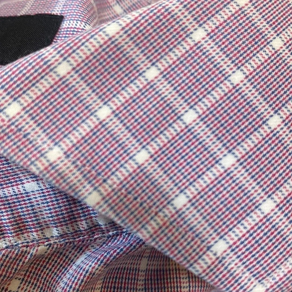 Hugo Boss Men's Slim Fit Plaid Long Sleeve Dress Shirt - Picture 8 of 10